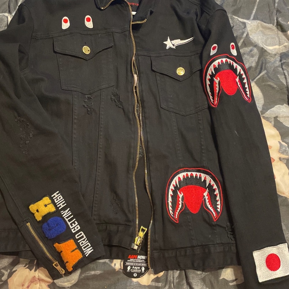 A bathing ape (BAPE) jacket